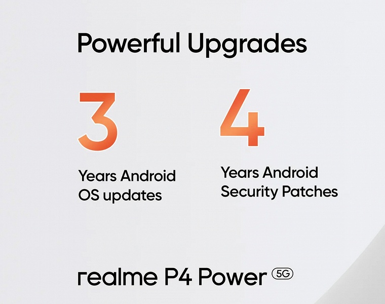 10&nbsp;000 мАч, 80 Вт, 4 года обновлений, IP69 &mdash; дешевле 275 долларов. Новые подробности и официальные изображения Realme P4 Power